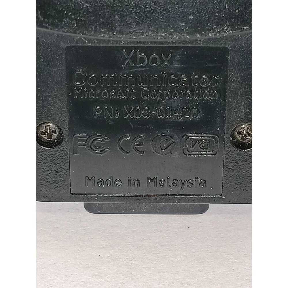 Xbox Original Xbox Communicator Adapter X08-01420 Genuine - Tested Working